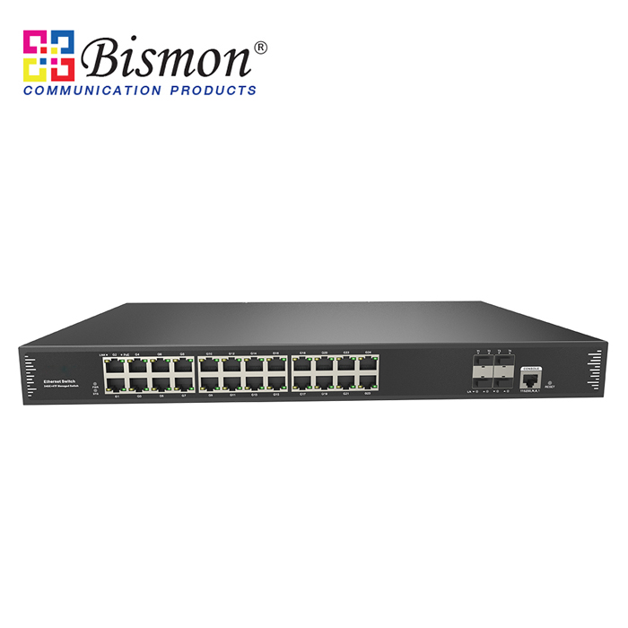 24-RJ45-10-100-1000M-PoE-4-SFP-1-10G-Managed-L2